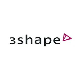 Logo de 3Shape, tecnología dental avanzada para tratamientos de odontología en La Clínica Dental.