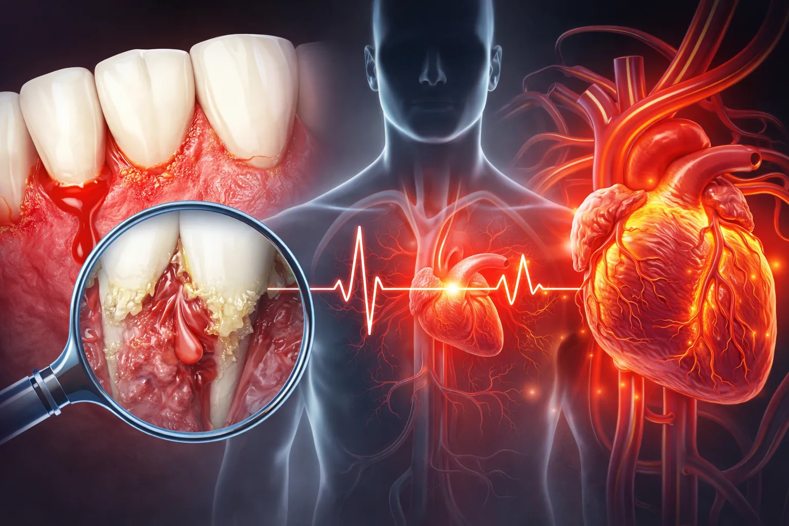 Periodontitis y problemas del coraz&oacute;n, lo que s&iacute; sabemos sobre enc&iacute;as e inflamaci&oacute;n cardiovascular