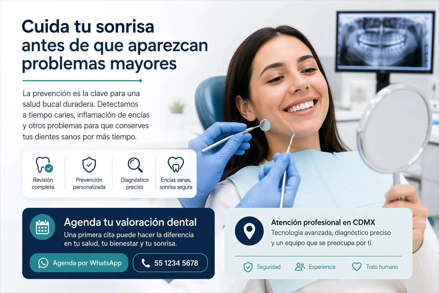 General dentistry and prevention in CDMX