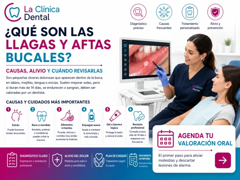 Llagas y aftas bucales